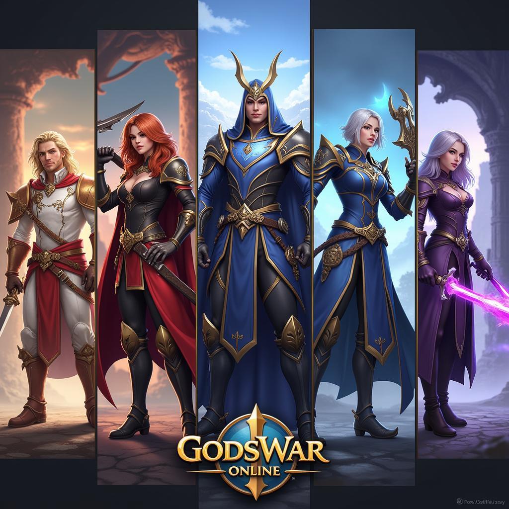 GodsWar Online Character Classes