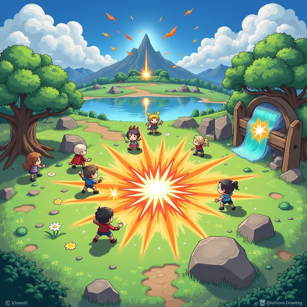 Golden Sun Gameplay Screenshot