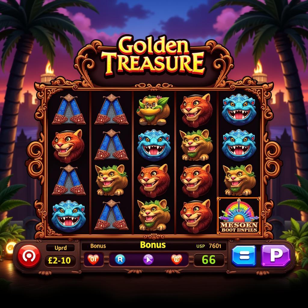 Golden Treasure Casino Slot Game