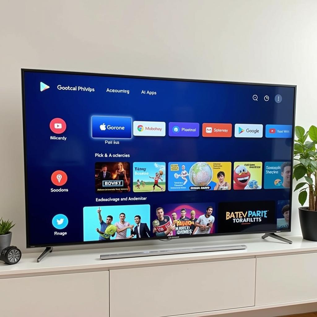 Google Play Store on Philips Smart TV