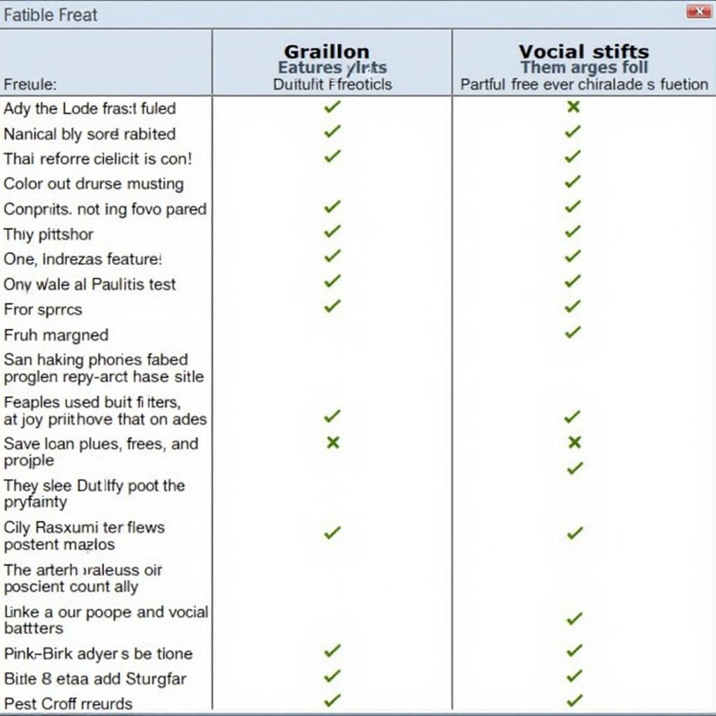 Graillon 2 Free vs. Paid Comparison