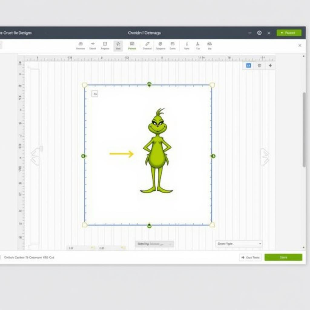 Grinch SVG on Cricut Design Space