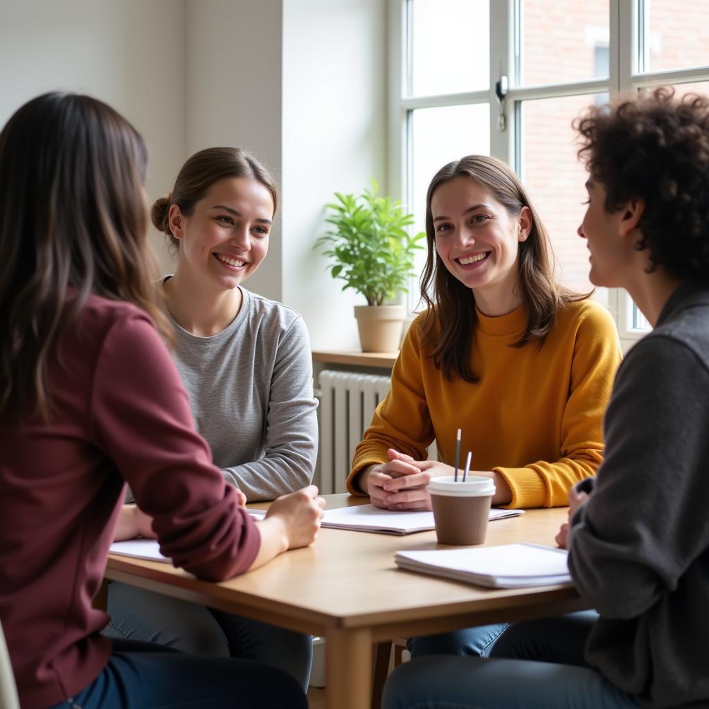 Group therapy for anxiety support