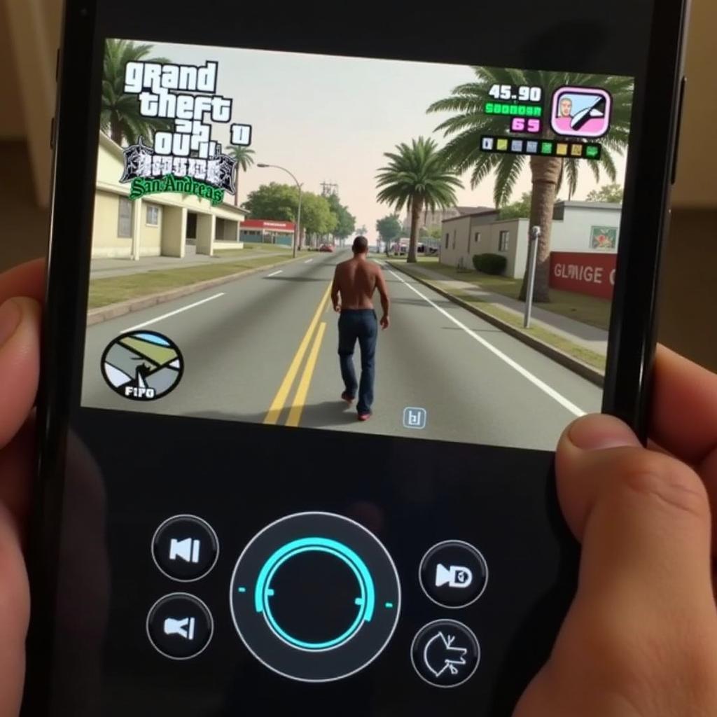 GTA San Andreas Gameplay on Android