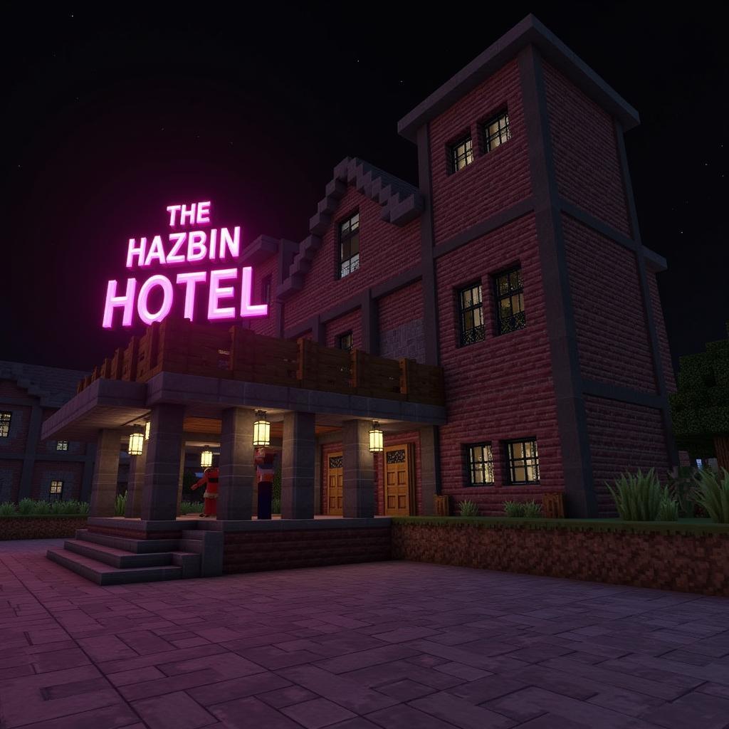 Hazbin Hotel Minecraft Map Overview