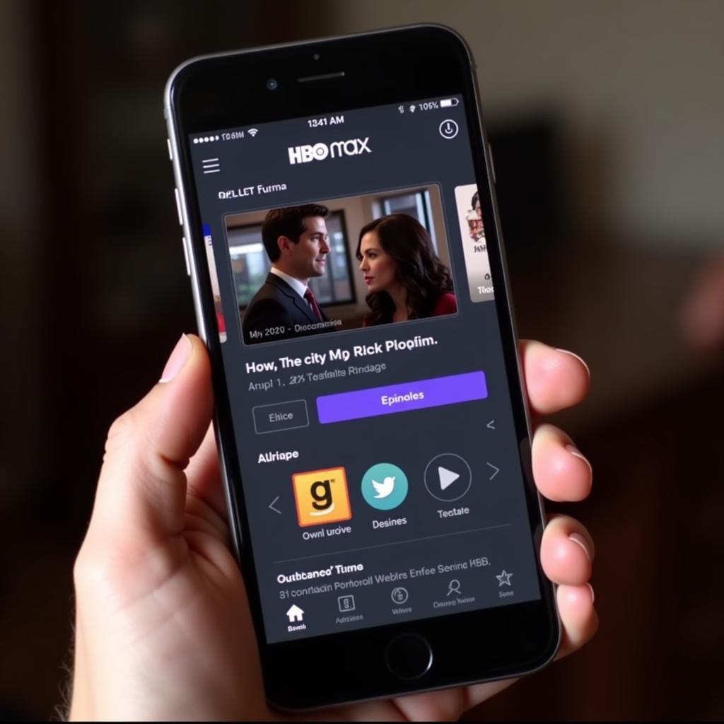 HBO Max App on Mobile