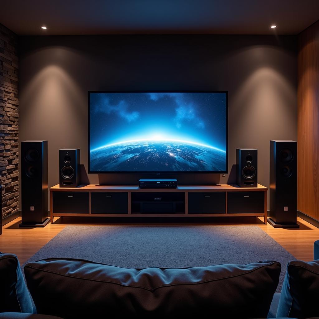 Immersive Home Theater Setup