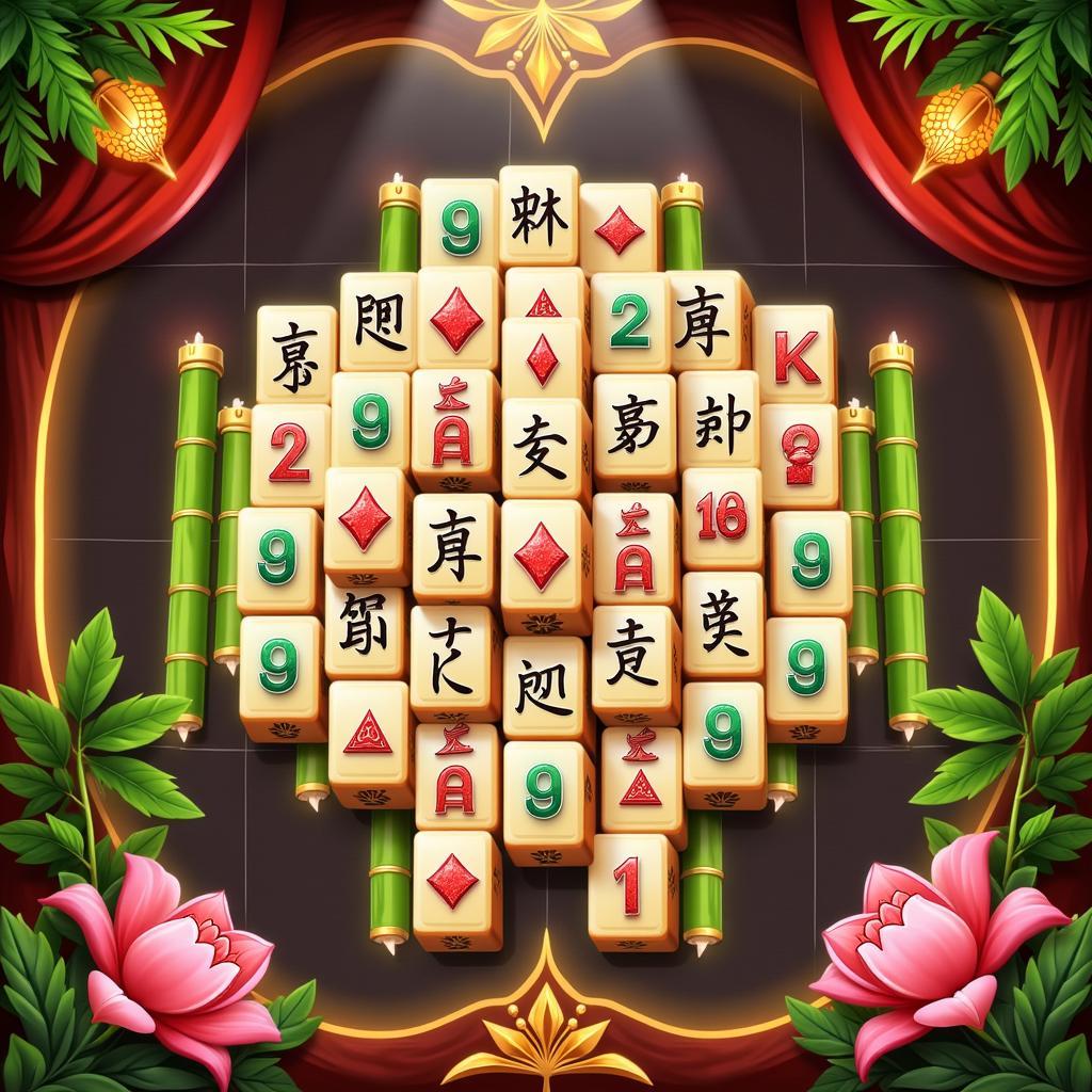 Hotel Mahjong Deluxe gameplay screenshot