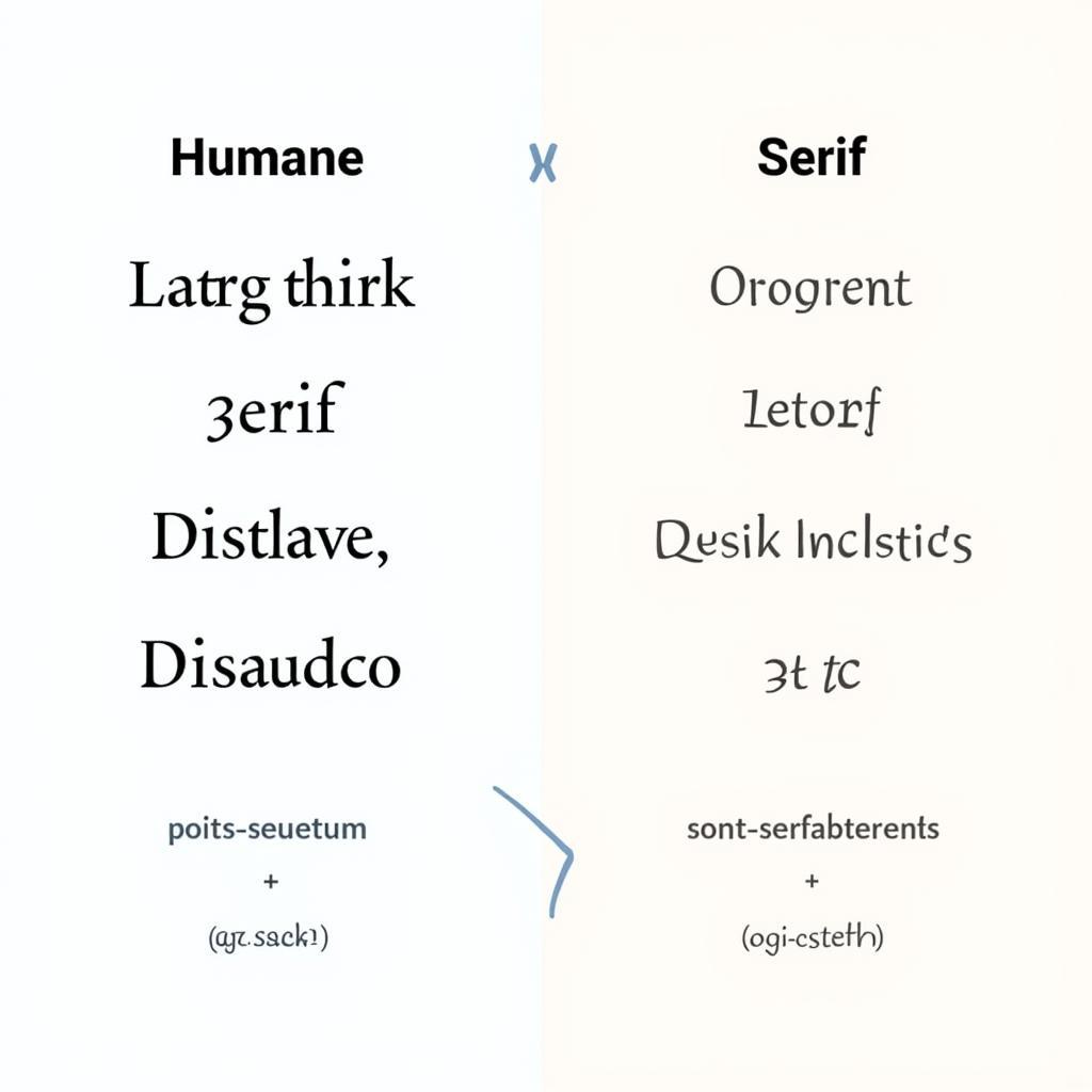 Humane font pairing