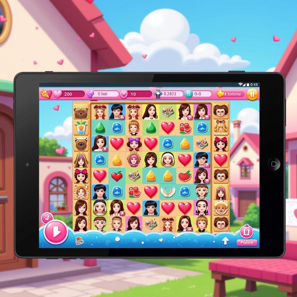 HuniePop Android Gameplay Screenshot