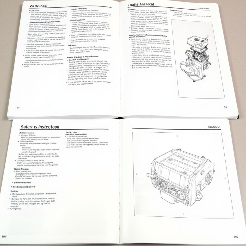 Navigating a Hyundai Service Manual