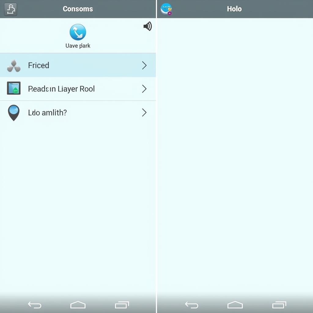 Android 4.0 Interface