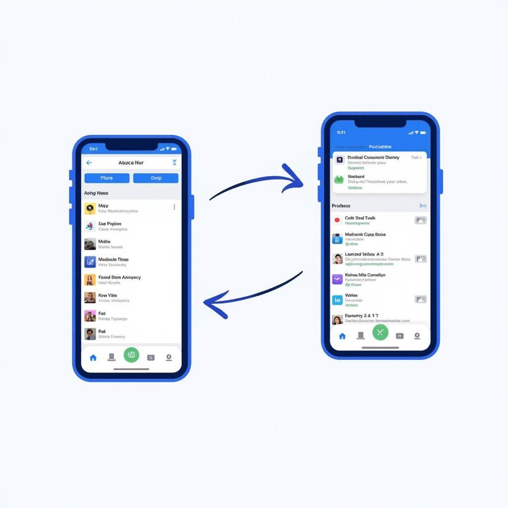 iCopy data transfer in progress