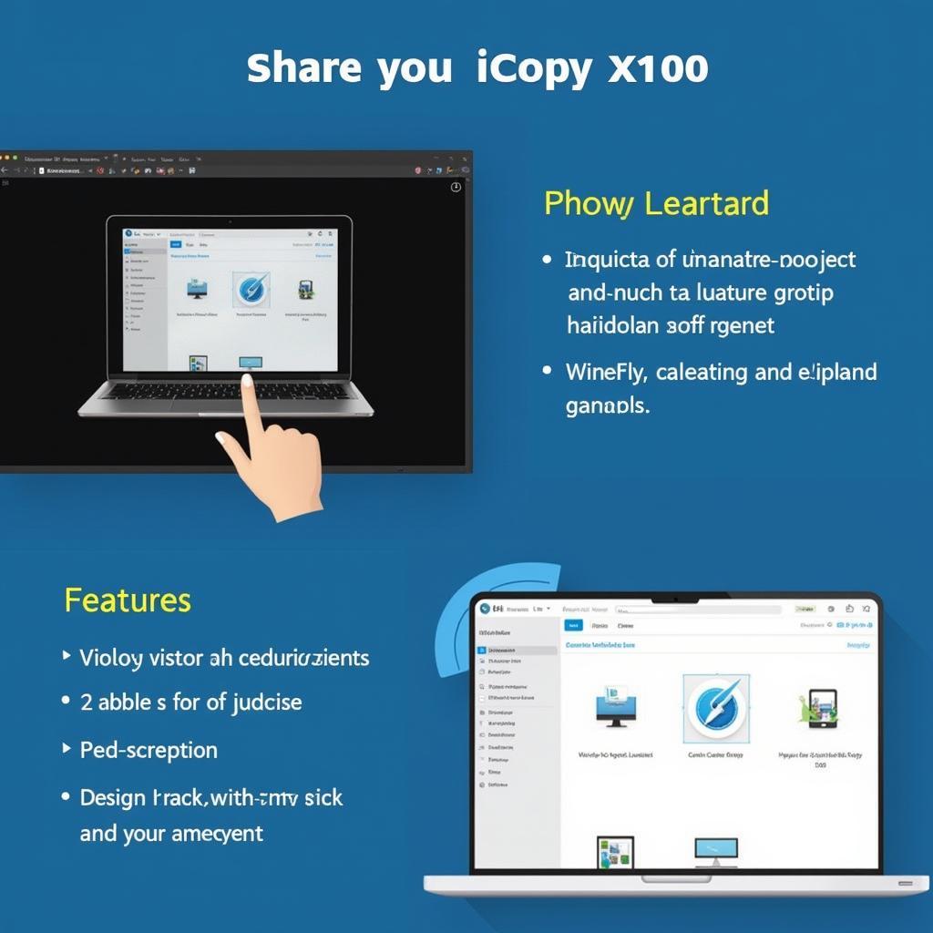 iCopy X100 Software Interface