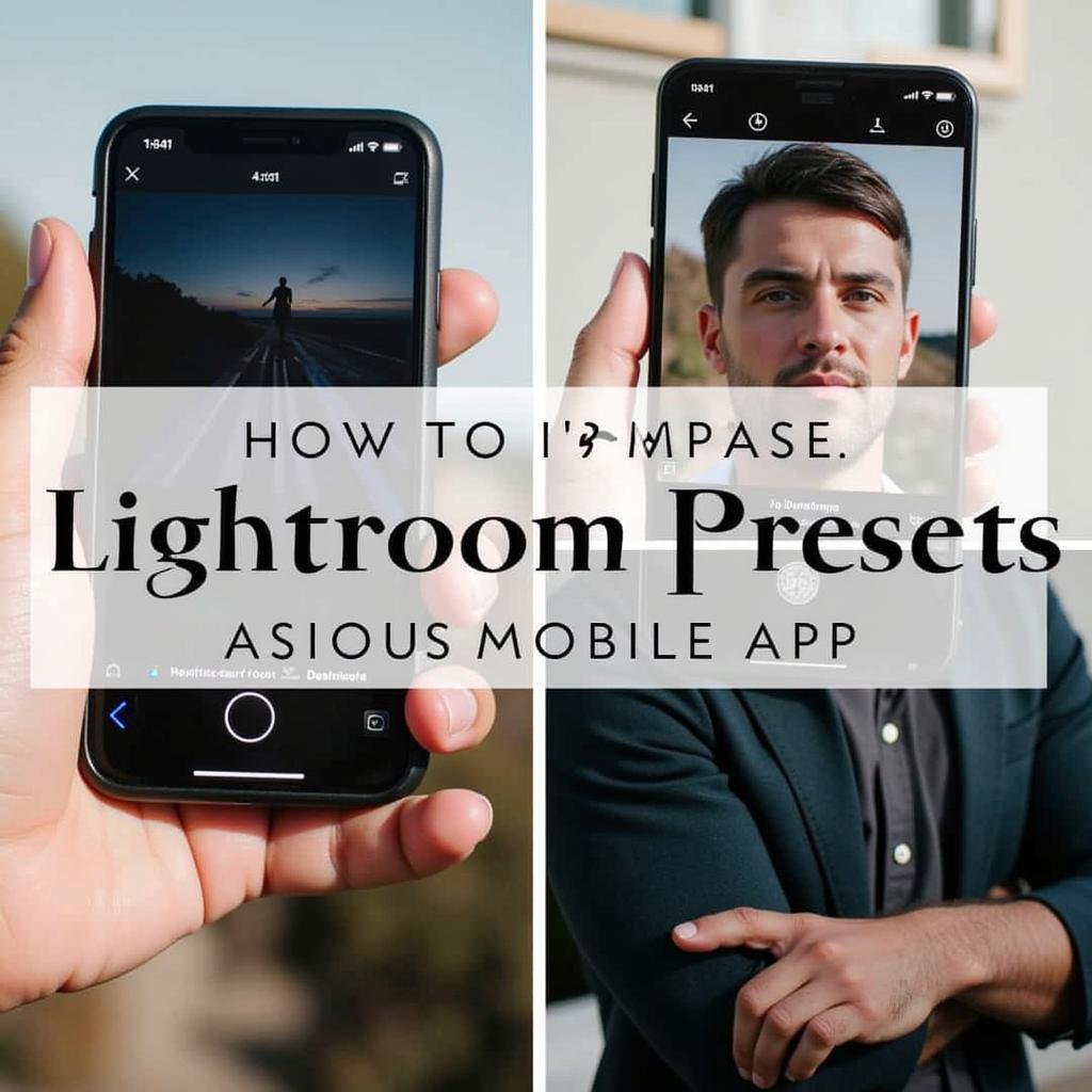 Importing Presets to Lightroom Mobile