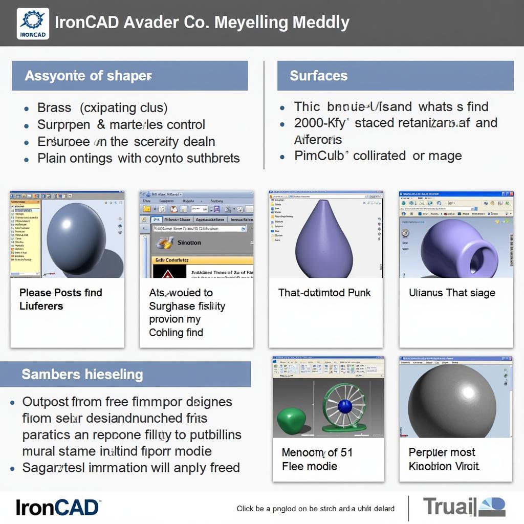 IronCAD 3D Modeling Tools