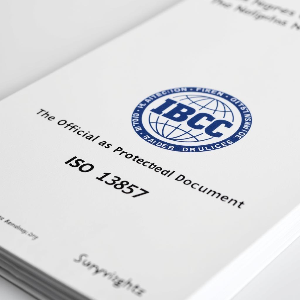 ISO 13857 Standard Document