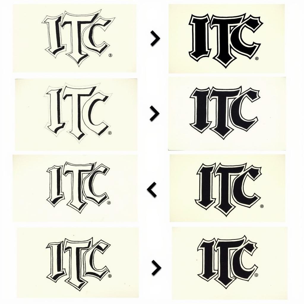 ITC Avant Garde Gothic logo evolution