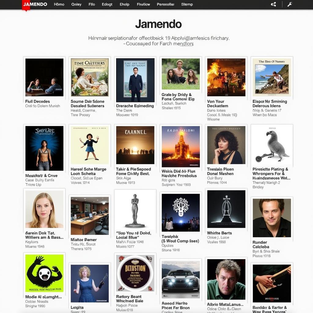 Jamendo Music Library