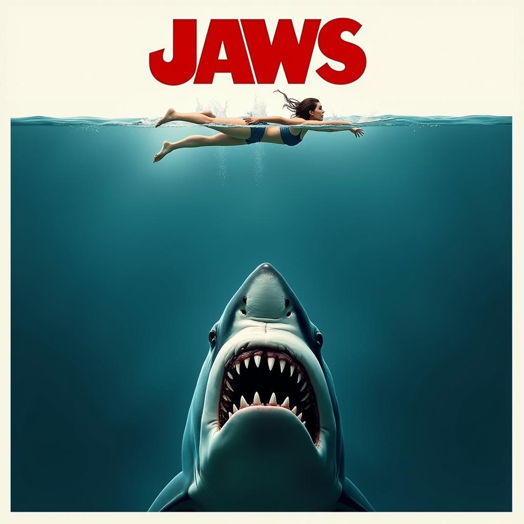 Jaws movie poster