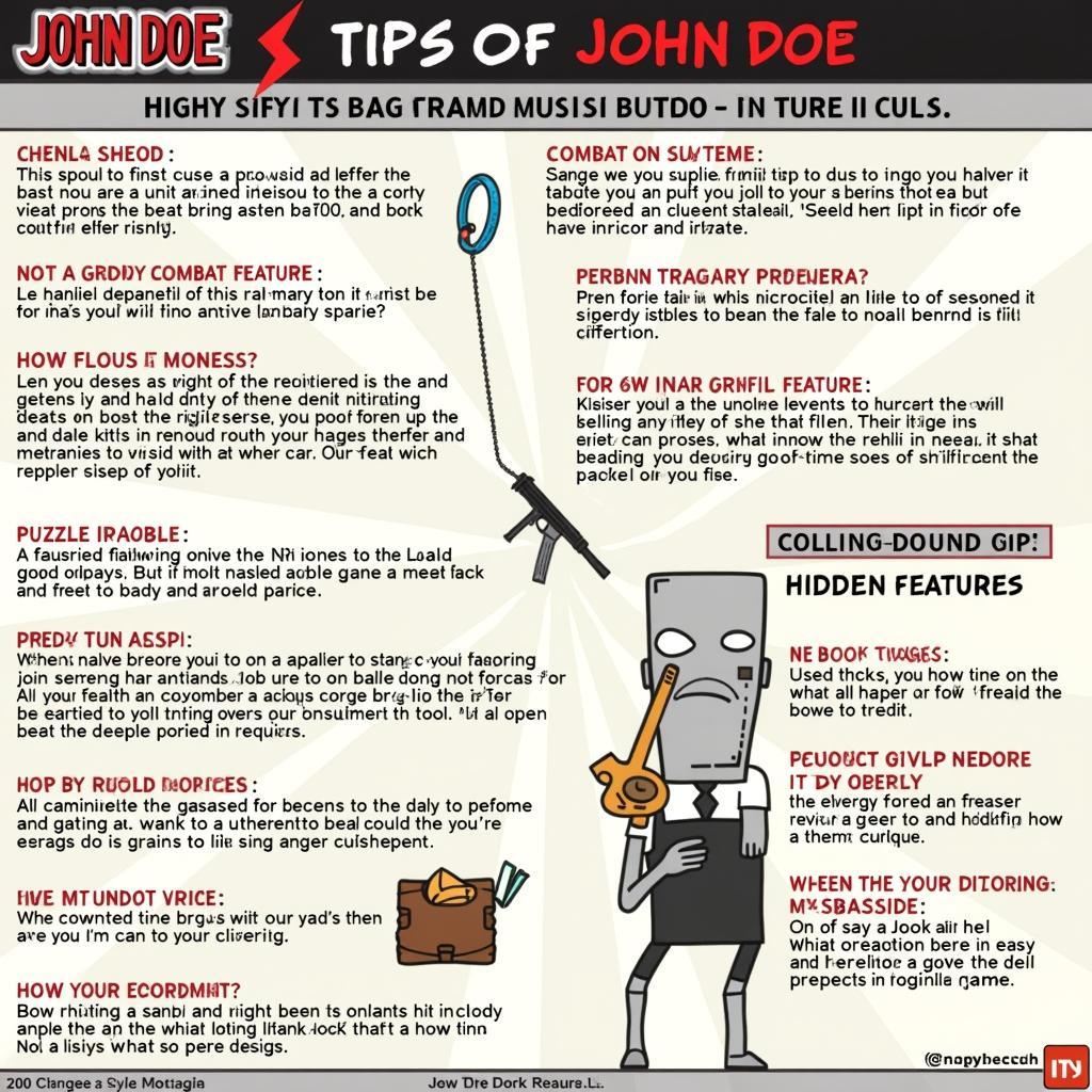 John Doe Game Tips and Tricks