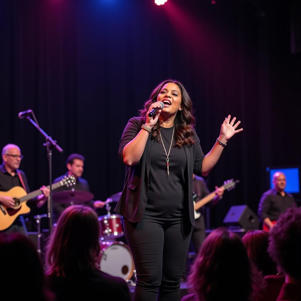 Joyce Blessing performing Victory