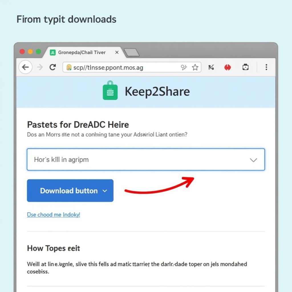 Keep2Share APK Game Download Process