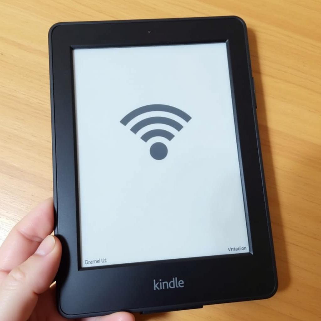 Kindle Connected to Wi-Fi