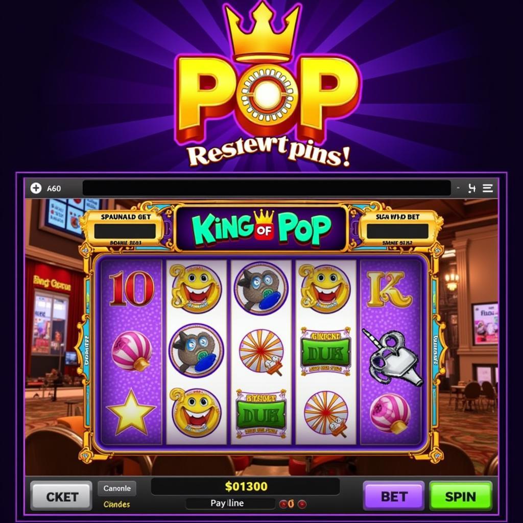 King of Pop 888 Gameplay Screenshot