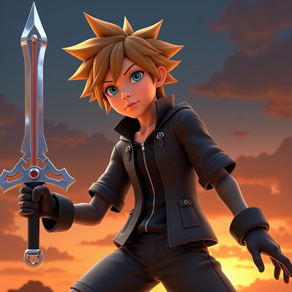 Kingdom Hearts 2 Final Mix Roxas