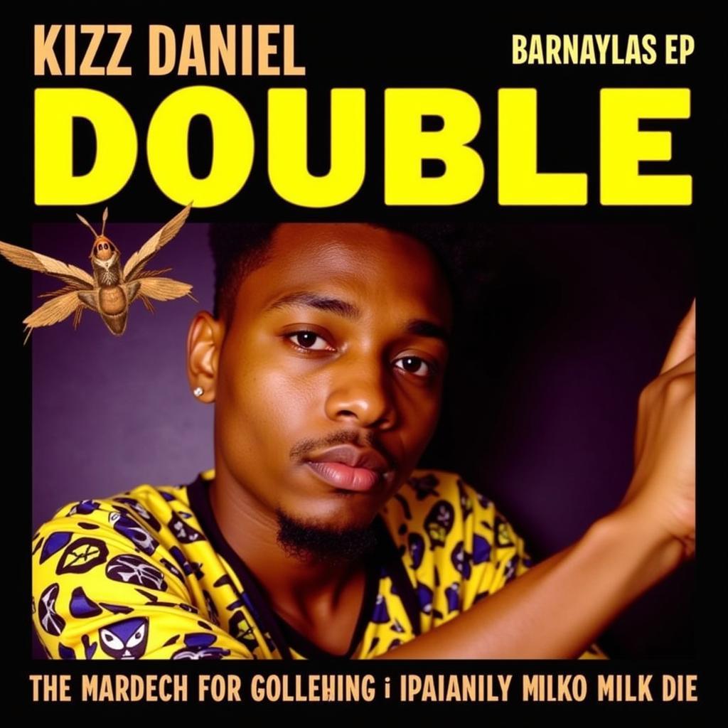 Kizz Daniel Double Album Cover