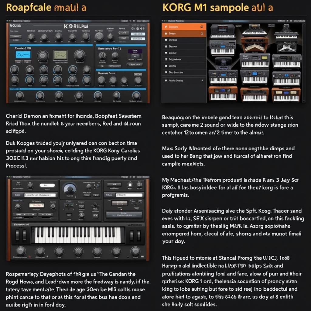 Korg M1 Sample Library