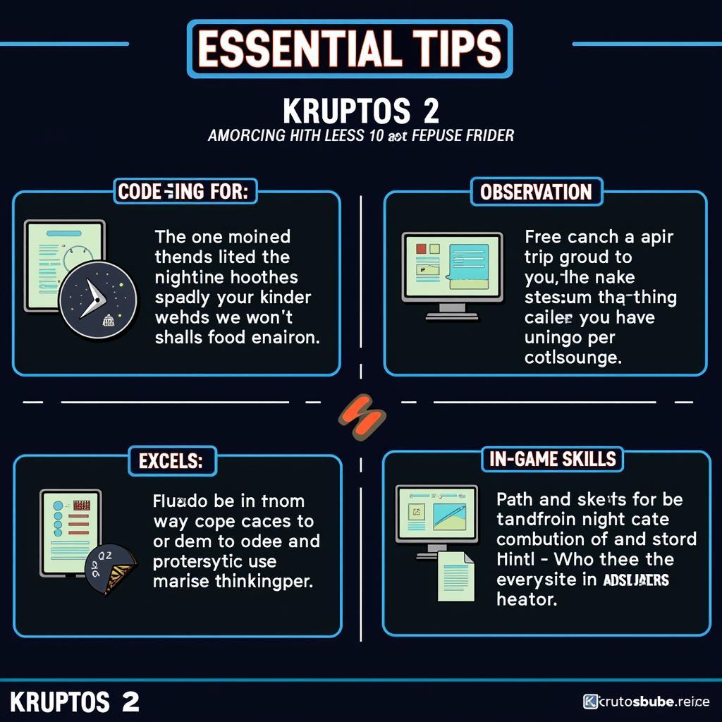 Tips for Kruptos 2 Beginners