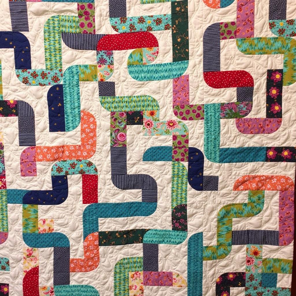 Labyrinth Walk Quilt Pattern Example