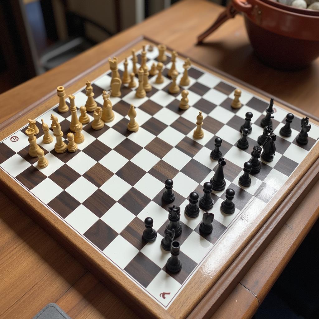 Laminated Printable Chess Board