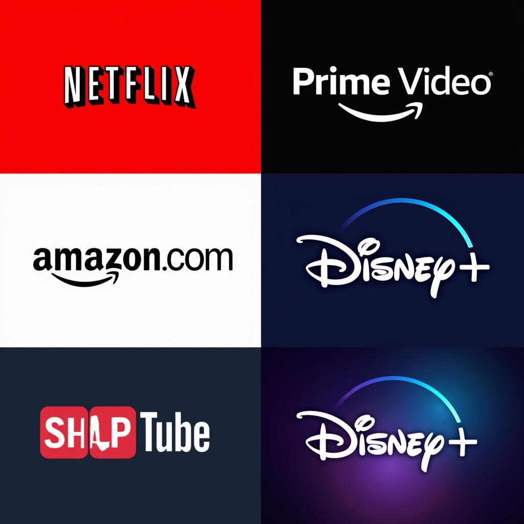 Streaming Service Logos