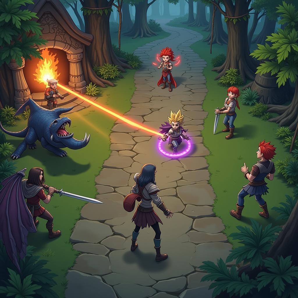 Legends of Aranna Gameplay Screenshot