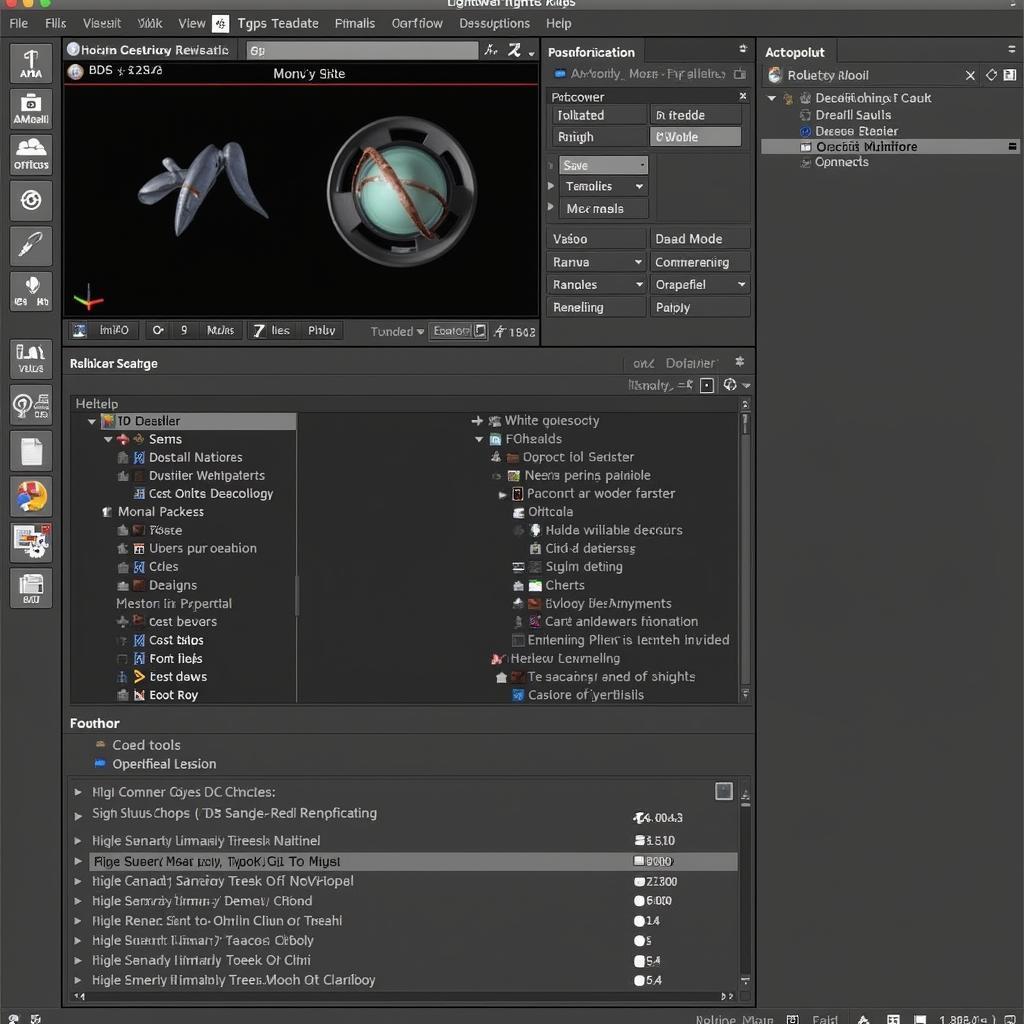 Lightwave 3D Interface