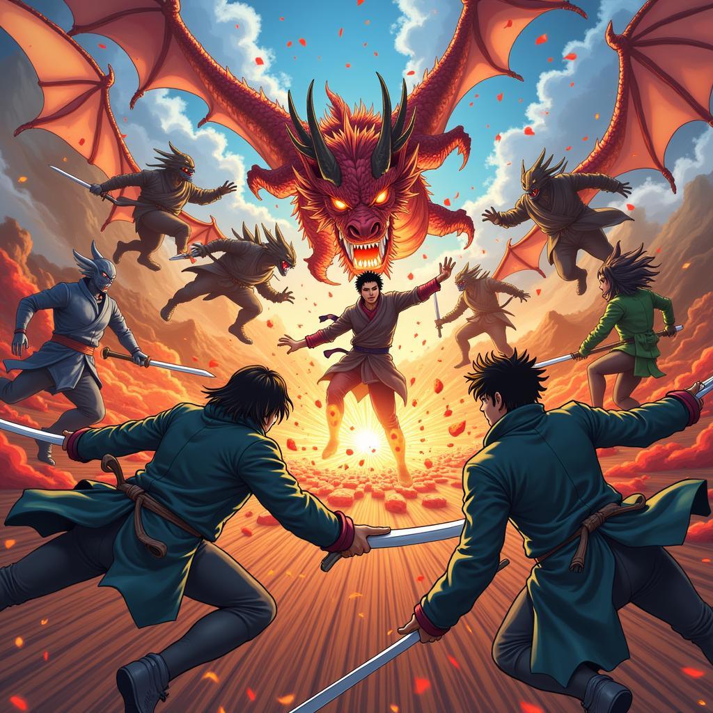 Combat scene in Like a Dragon: Infinite Wealth