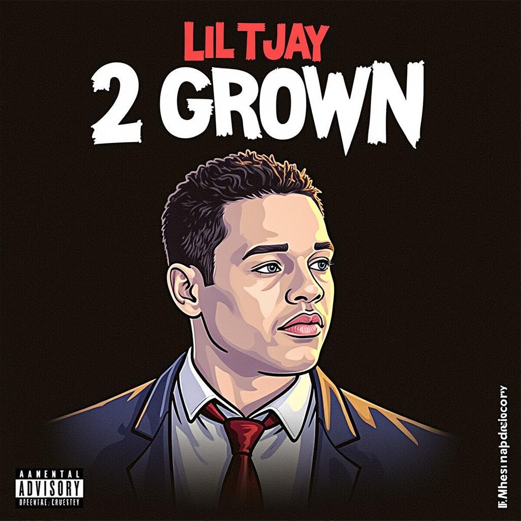 Lil Tjay 2 Grown Album Cover Image