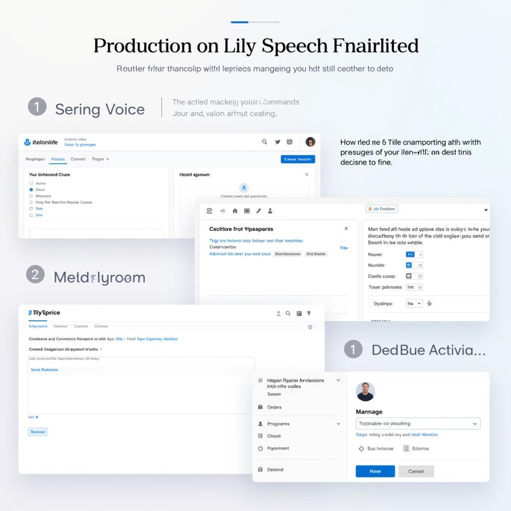 Lily Speech Interface