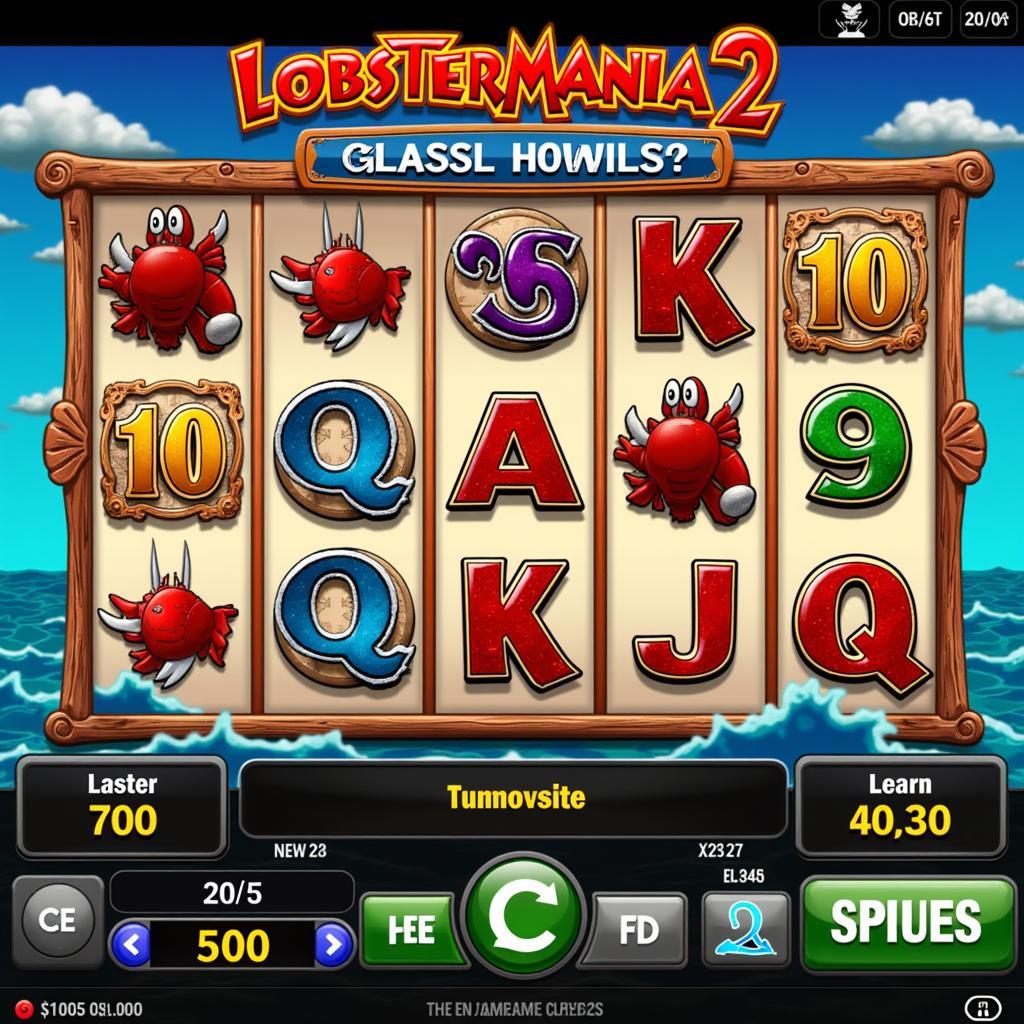 Lobstermania 2 Gameplay Screenshot