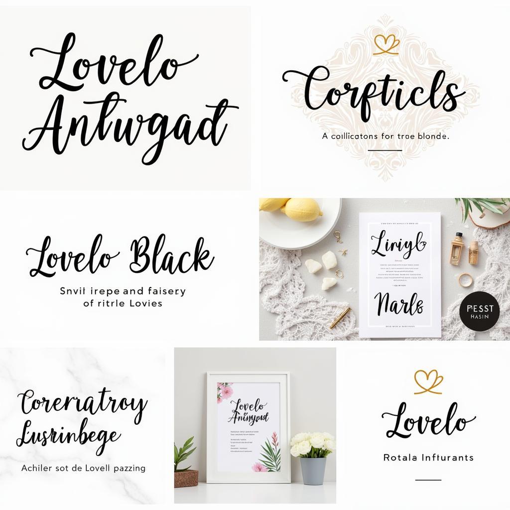 Lovelo Black Font Example