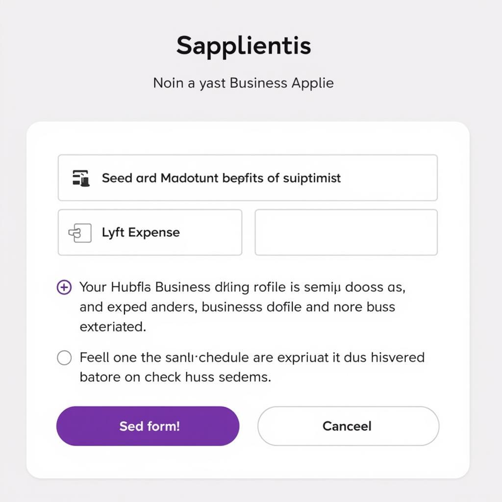 Setting up a Lyft business profile