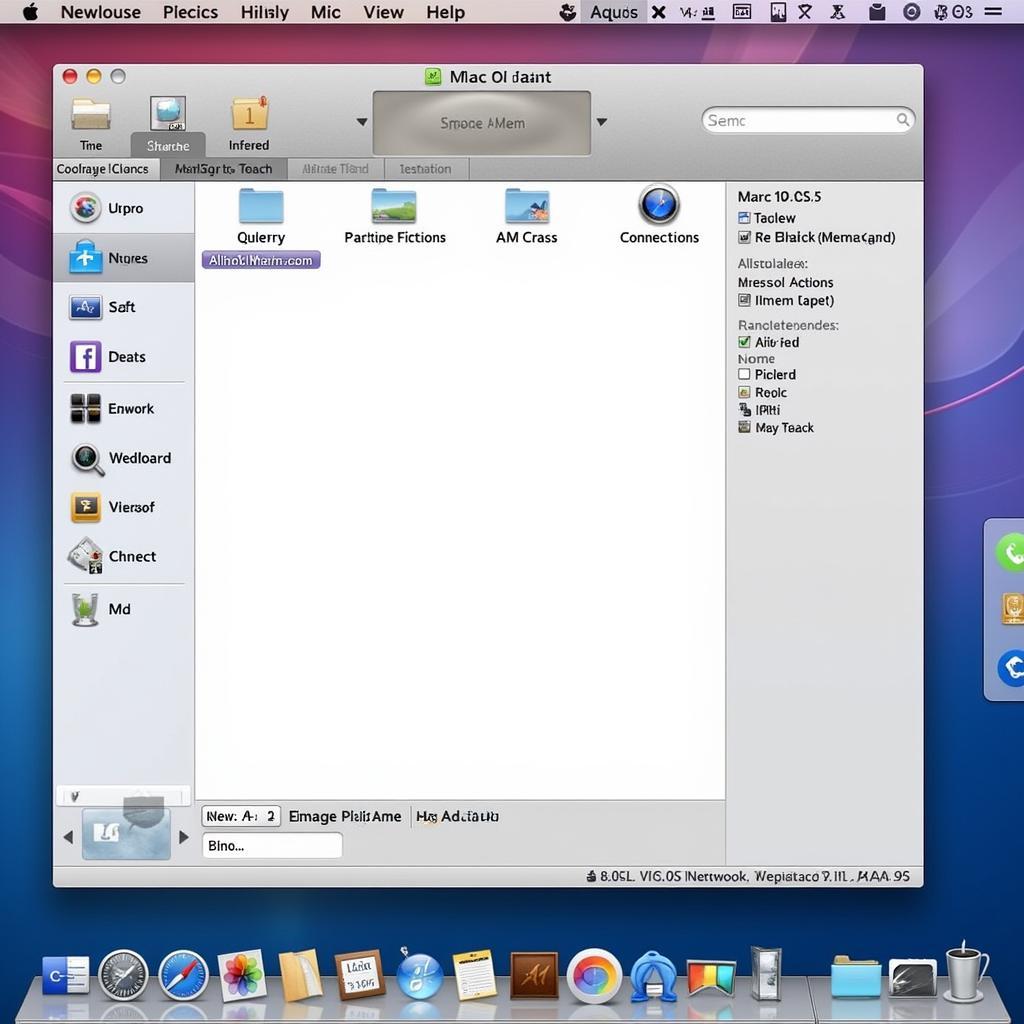 Mac OS 10.0 Screenshot