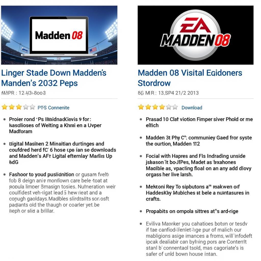 Madden 08 PC download options 