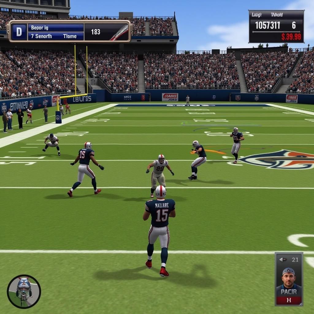 Madden 08 gameplay screenshot