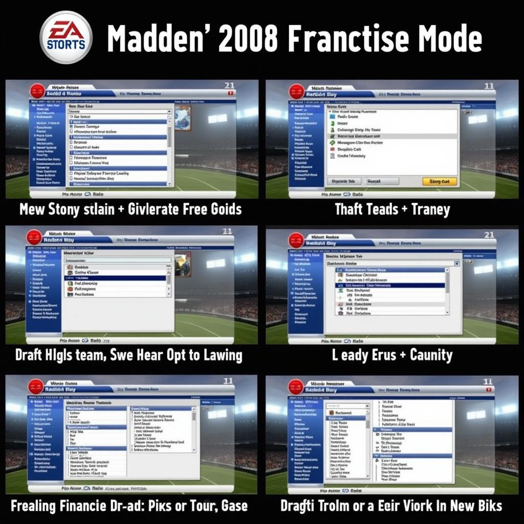 Madden NFL 2008 Franchise Mode