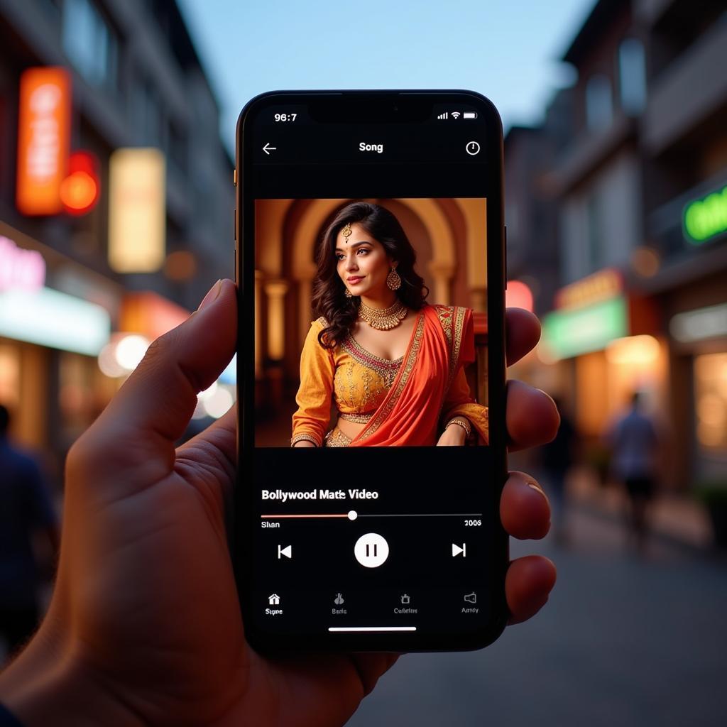 Indian Music Streaming on Phone