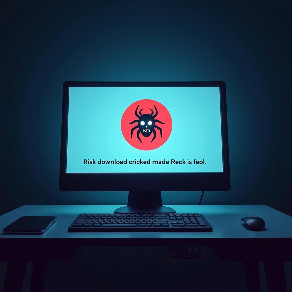 Malware infection risk from cracked software